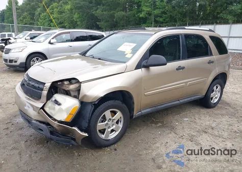 2007 Chevrolet Equinox Ls из США, поврежденный, VIN 2CNDL13F676006641